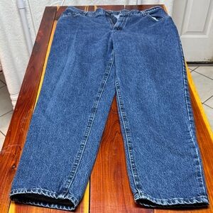 Lee Ladies Relaxed Fit Blue Jeans PP63